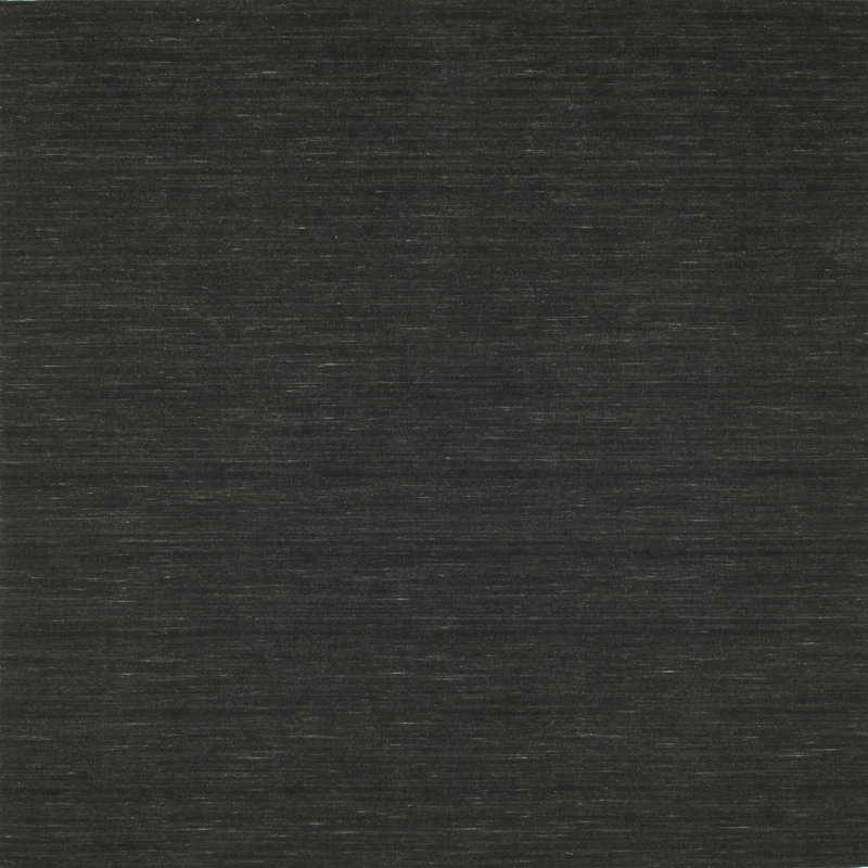 Tapis contemporain noir, Carré 3 pi