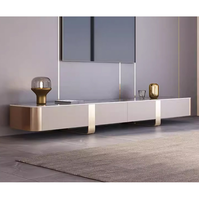 Meuble télé en bois manufacturé moderne, 94.49