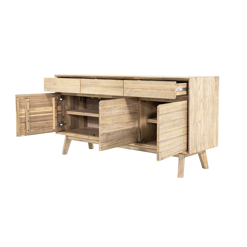 Claxton 63" Wide 3-Drawer Sideboard