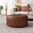 Upholstered Round Ottoman for Living Room-1377452565