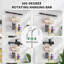 Serviteur de douche suspendu, panier de rangement pour douches de salle de bain double, support pour shampooing, support de douche au-dessus de la porte avec crochets-1309954698-1309954699