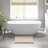 1 Pcs 24x60" 100% Cotton 3000 Gsm Reversible Natural Heavyweight Bath Rug With Medium Pile 0.5" And Superior Construction 0.5-534636337
