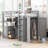Loft Bed With Drawers, Desk And Wardrobe-1223500685-1223500682
