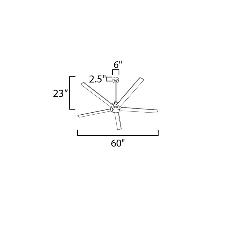Isobel 60'' Ceiling Fan with LED Lights