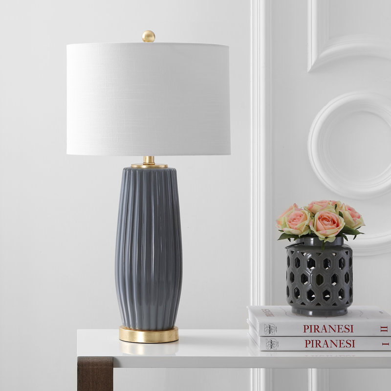 Dalley Table Lamp, Gray