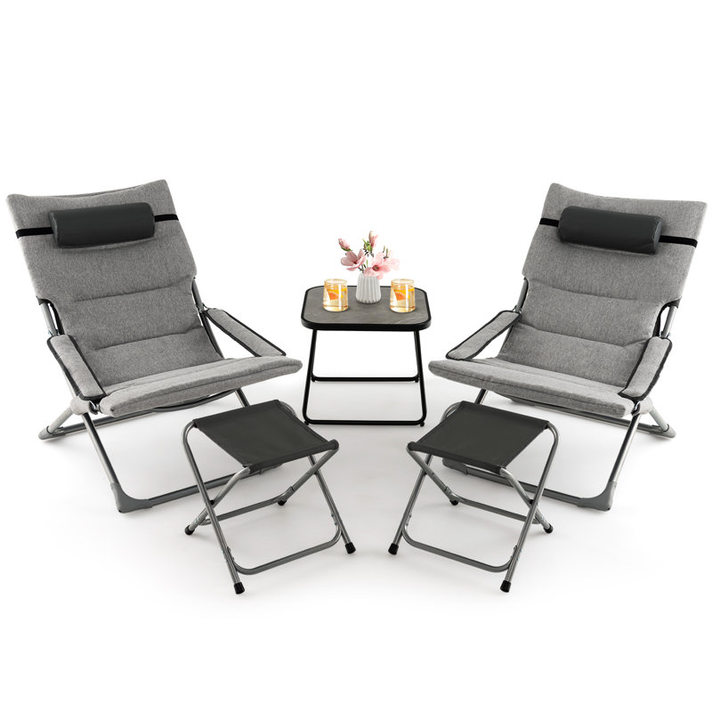 Brinlea 2 - Person Patio Dining Set with Square Table