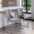 Velours gris velours