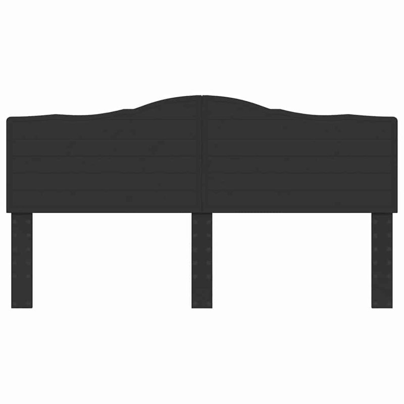 Headboard, California King, Black Oak