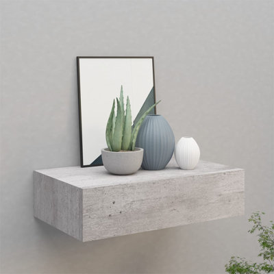 Howarth Floating Shelf with Drawer