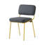 Sixty Upholstered Dining Chair with Metal Frame-1508666411-1508666409