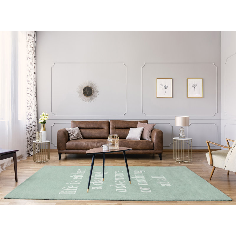 Tapis en poly-citation "life life", Rectangle 5 pi x 7 pi