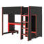 Lit mezzanine avec bureau intégré Gaming-1795035260