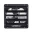 Ventilateur à obturateur de 20 pouces, ventilateur de grenier mural avec contrôle de température à vitesse variable, 2900 CFM, moteur EC, minuterie, pour remise, garage, refroidissement de serre, noir