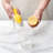 Tovolo Citrus Reamer with Removable Seed Catcher for Lemons Limes and Oranges, Yellow