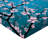 Ambesonne Ombre Fitted Sheet 2-Pack Teal Shades Design-106760707-106760674