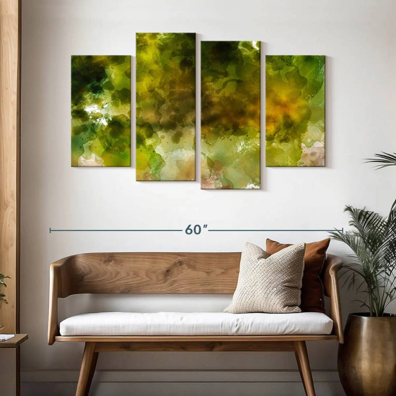 Avery vert flou abstrait