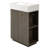 21.6" bathroom vanity with ceramic sink