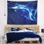 Tapisserie de fond musical bleu Abstract-28503221