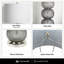 Svoboda 82.5cm Tall Table Lamp for Bedroom Furniture, Bedside Buffet Lamp with Glass Base-924872008-924872006-924872009