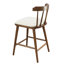 Tabouret de comptoir rembourré Alva-961236049