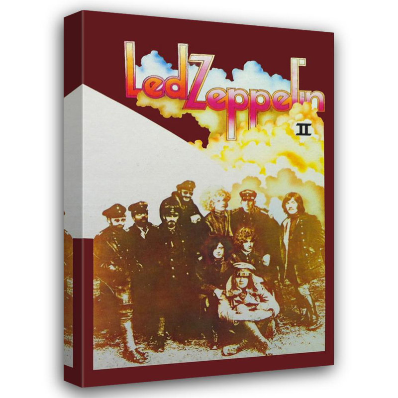 Led Zeppelin - II, 18" H x 12" W