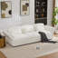 Canapé vintage Cloud Couch à assise profonde avec coussins lombaires