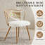 Ensemble de table et de chaises ovales avec plateau en MDF de 160 cm et de 4 à 6 chaises en osier-2096184220-2096184221-2096184222