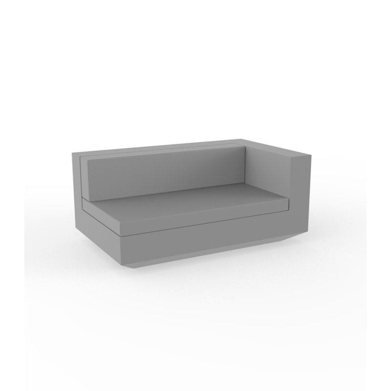 Vela - Modular Sofa XL - Basic, Steel, Left Hand Facing