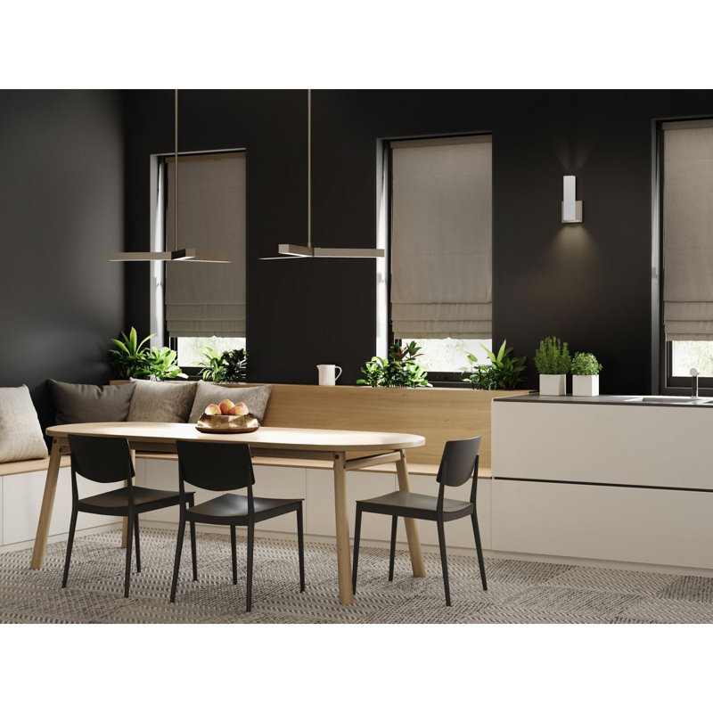 Fitzgerald LED Flush Mounted Sconce, Brushed Nickel