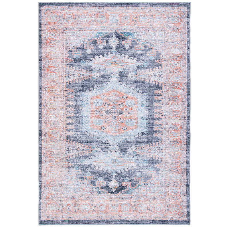Breeze Performance Machine Washable Oriental Rug, Rectangle 4' x 6'