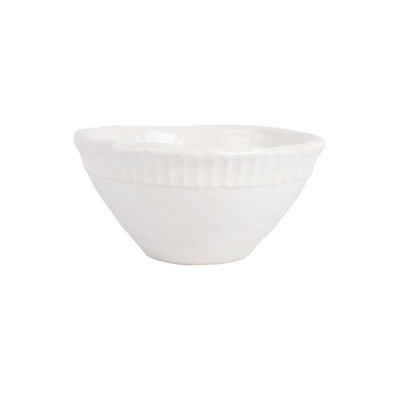 VIETRI Pietra Serena Italian Stoneware Serving Bowl