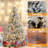 Lighted Pine Christmas Tree