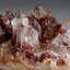 Cristal de quartz rouge Phanton