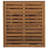 80" Long Acacia Single chaise with Cushions-992614193
