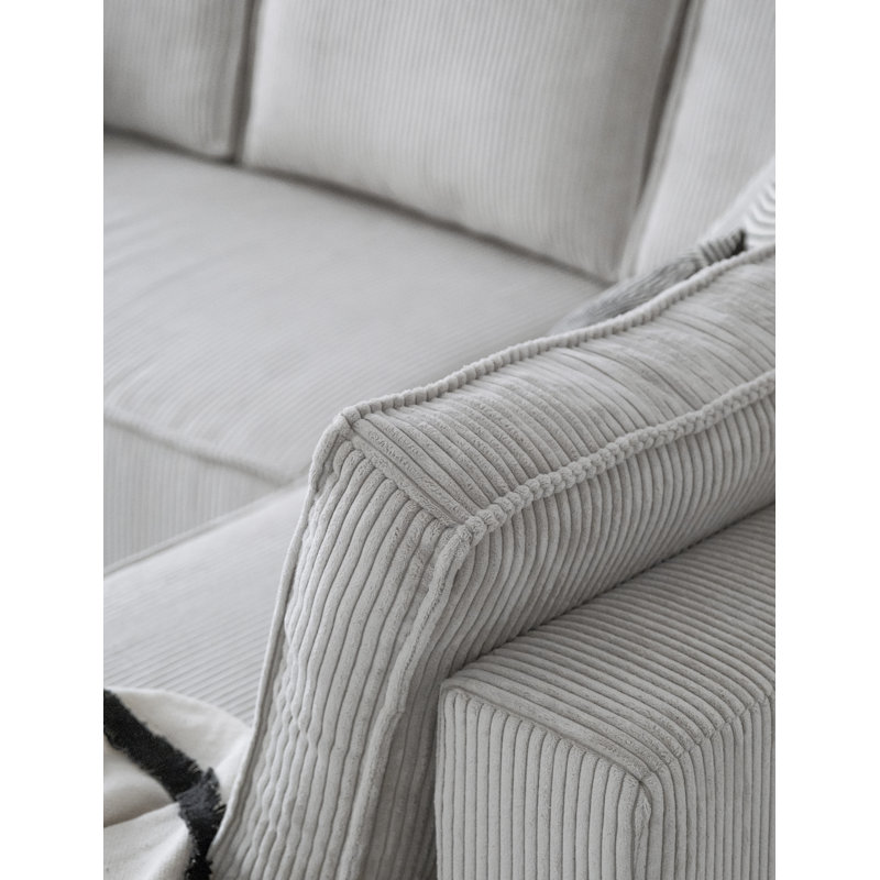Sofa Bed, Right Hand Facing, Beige