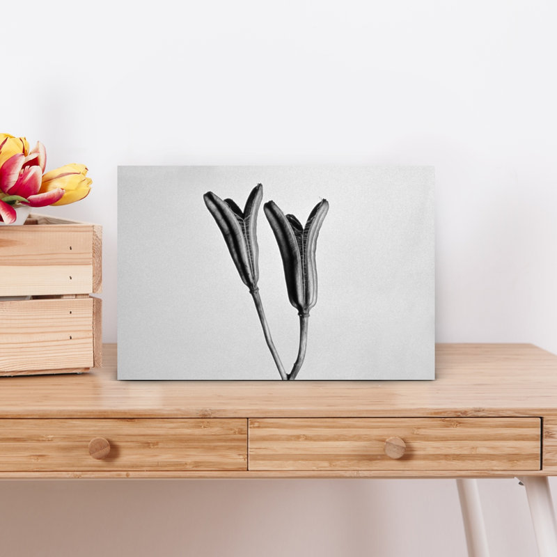 Art contemporain blanc sur fond blanc, H 12 po x l 18 po