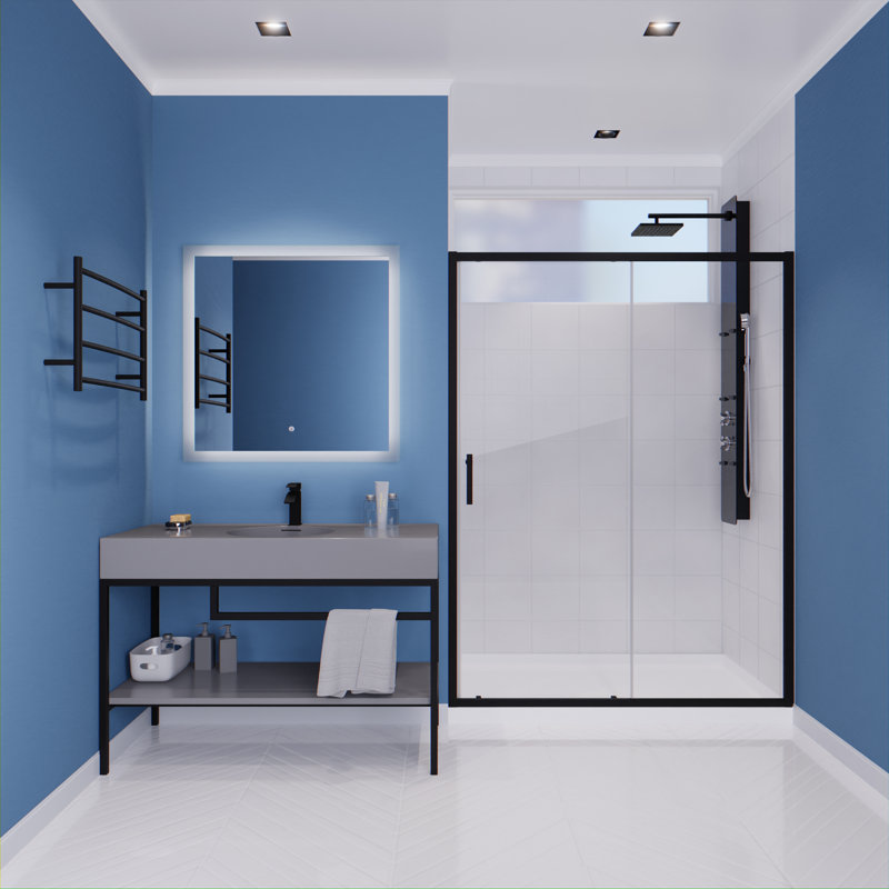 Porte de douche encadrée Halberd