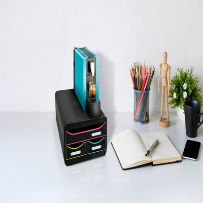 Plastic Stackable Desk Organiser