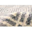Tapis géométrique argent/essence/crème salih-299998028
