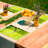 Polyester Abstract Rectangle Placemat