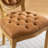 Upholstered Dining Side Chairs,Orange-650722730