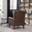 Alekzandra Faux Leather Armchair-230652168