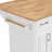 54Inch Large Kitchen Island With Rubber Wood Drop Leaf, Embossed Texture Rolling Kitchen Cart On 4 Wheels With 4 Doors And 3 Drawers, Kitchen Island With Storage For Kitchen, Dining Room,White-266677836