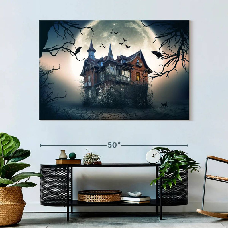 Horror House, 34" H x 51" W