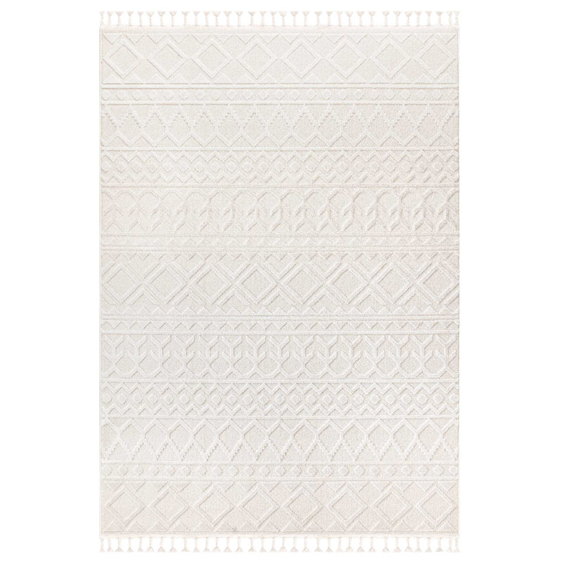 Sumekh Striped Indoor Rug, Rectangle 3'4" x 6'7"