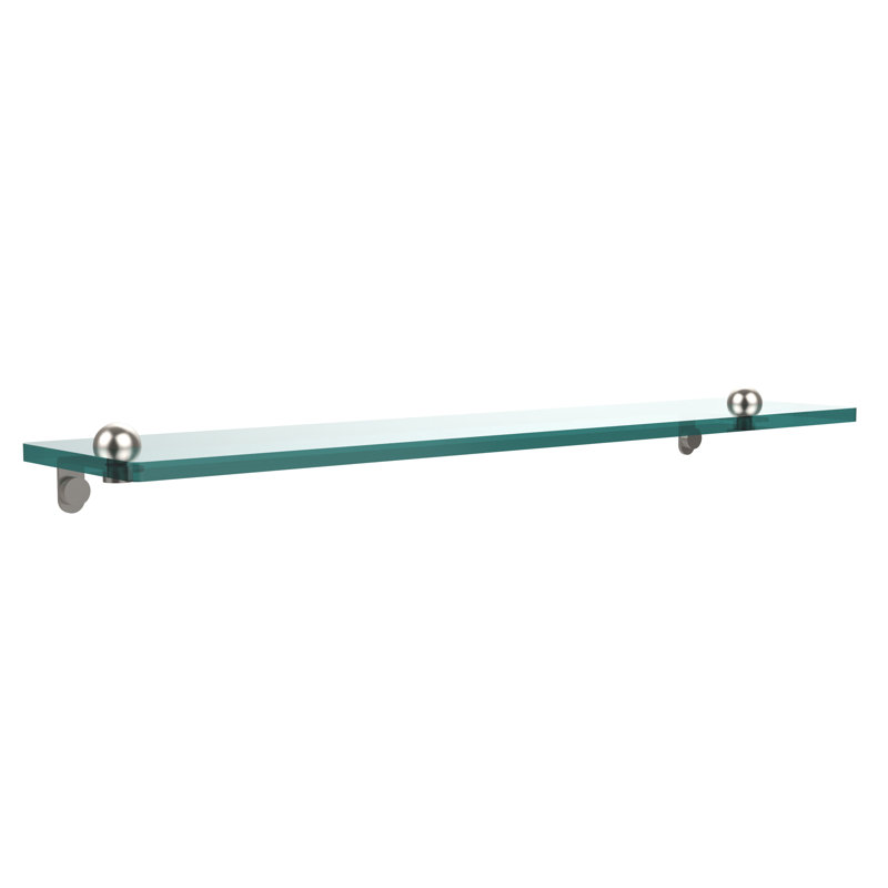 Gober Bracket Shelf, 22", Matte Gray