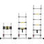 12 - Step Aluminum Folding Extension Ladder