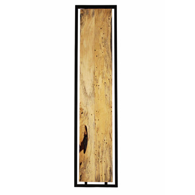 Handmade Abstract Wall Decor on Solid Wood