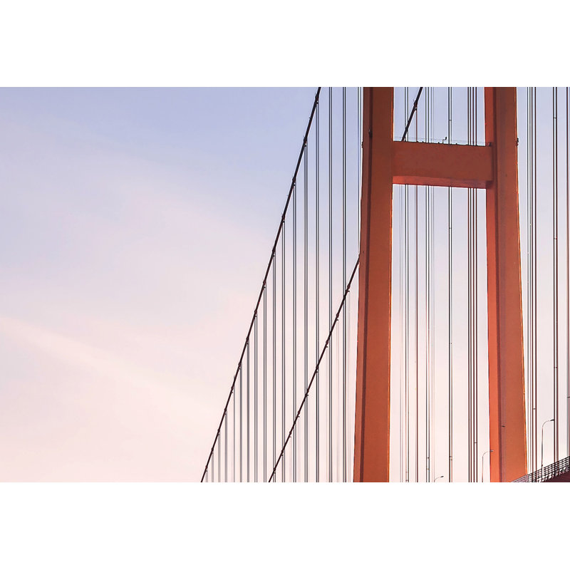 Wall Mural Dawn by the Golden Gate Bridge Wallpaper