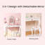 Murial Dressing Table with Mirror